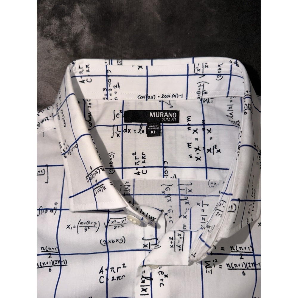 Murano Men's Dress Shirt With Long Sleeves - Picture 2 of 8